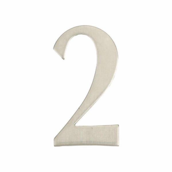 Dveře číslo "2", nerezová ocel, 62 mm