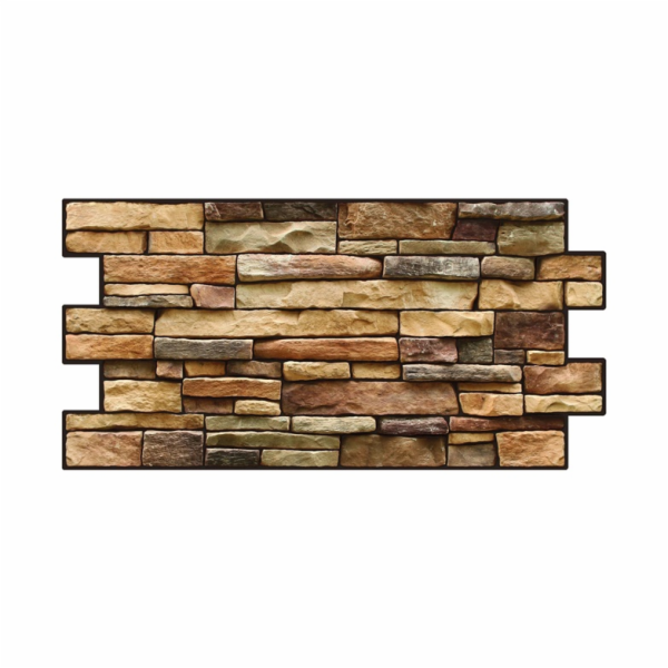 PVC obklad na stěnu 23829, Fulvous Slate, 960x476 mm