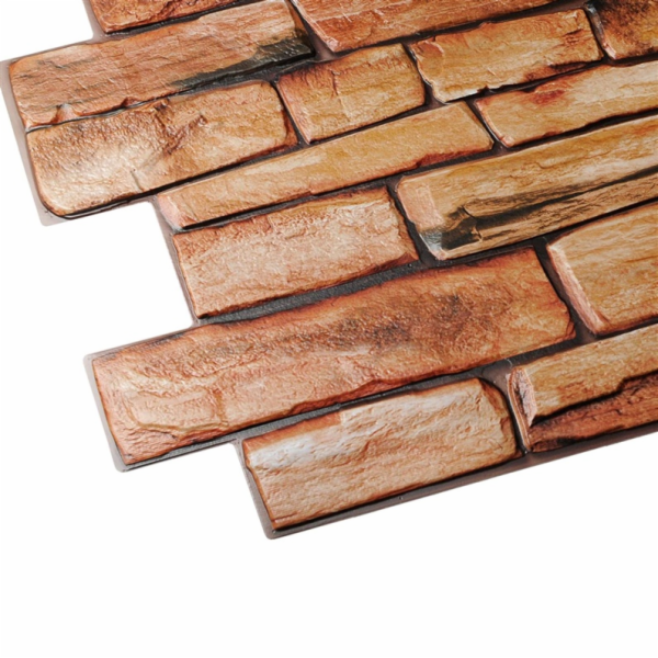PVC obklad na stěnu 7705, karelská břidlice, 980x498 mm