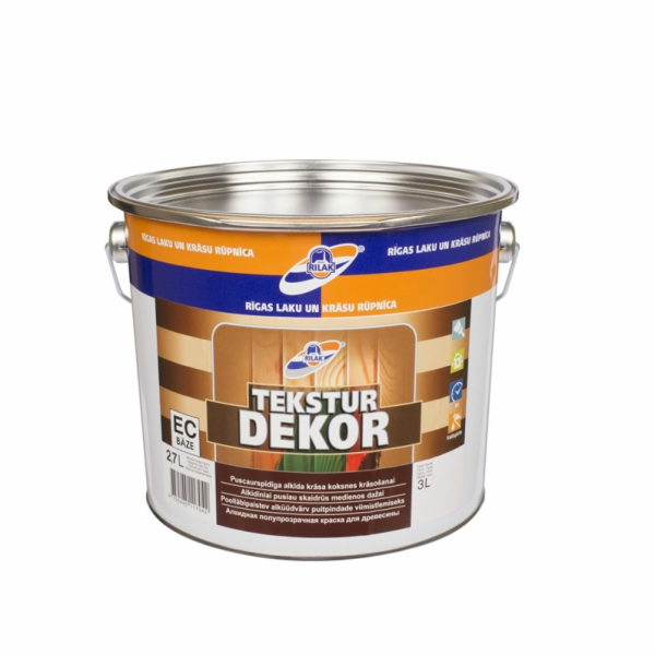 Impregnační prostředek na dřevo Rilak Teksturdekor, bezba...