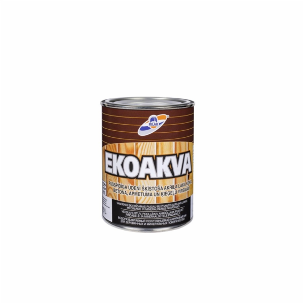 Akrylový lak Rilak Ekoakva, pololesklý, 0,9l