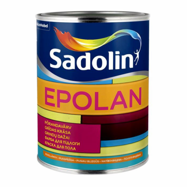 Barva na podlahy Sadolin Epolan BC, 0,93l