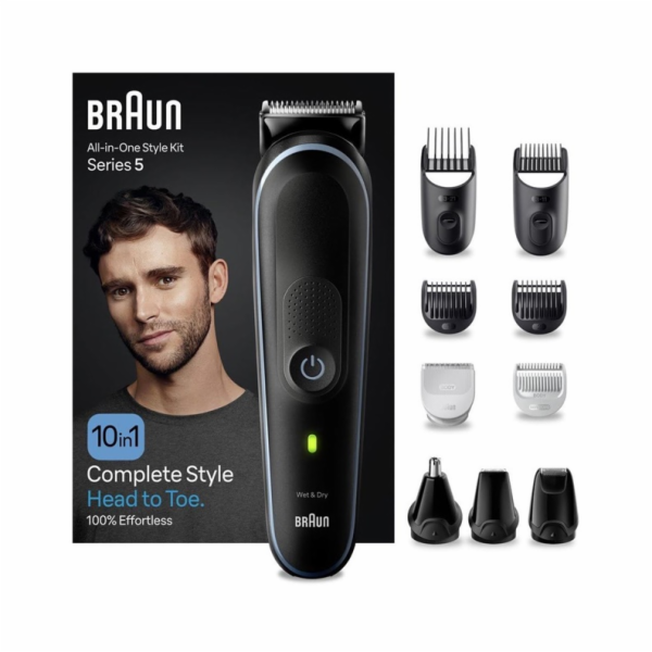 MGK5445 Braun zastřihovač vlasů vše v jednom 10v1
