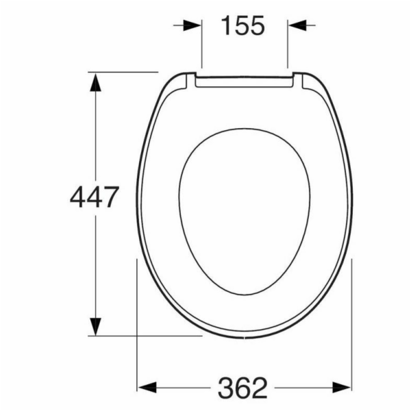 WC víko Saval 8780g101