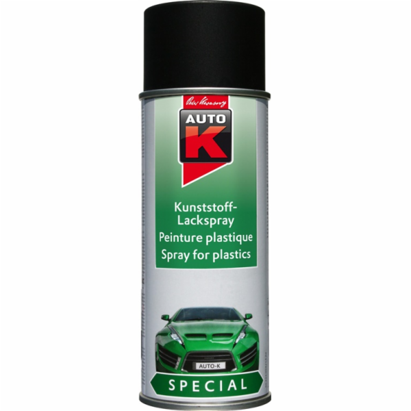 Barva na nárazníky Auto K 1233097, černá, 400 ml