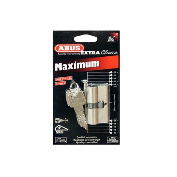 Cylindrická vložka zámku Abus D6N C 30756, 60 mm, poniklo...