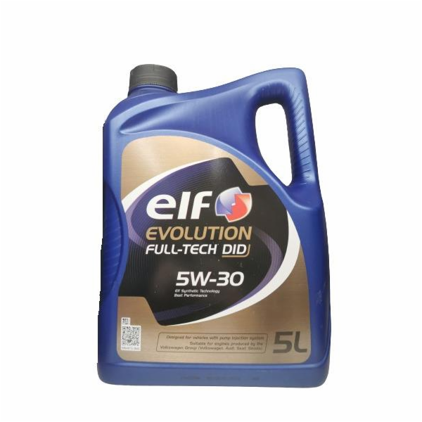 MOTOROVÝ OLEJ "ELF EVOLUTION FULLTECH DID" (5W-30; 5L)