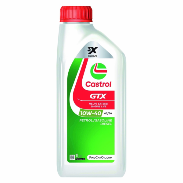 Automobilový motorový olej Castrol GTX Ultraclean, 10W-40...