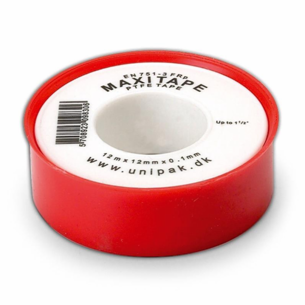 Těsnicí páska Unipak Maxitape, 12 x 0,1 mm x 12 m