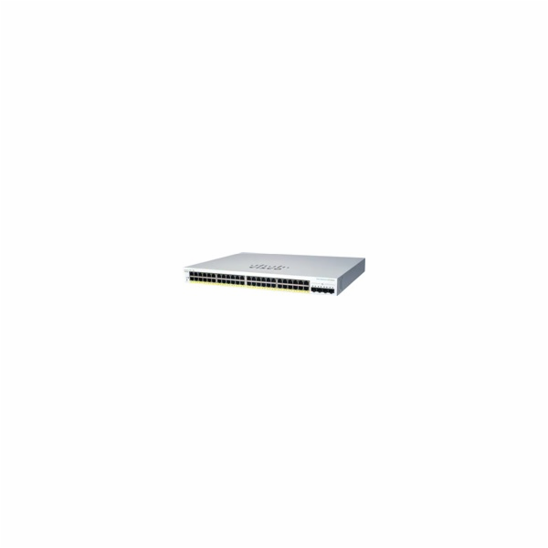 Cisco switch CBS220-48P-4X-EU (48xGbE,4xSFP+,48xPoE+,382W...