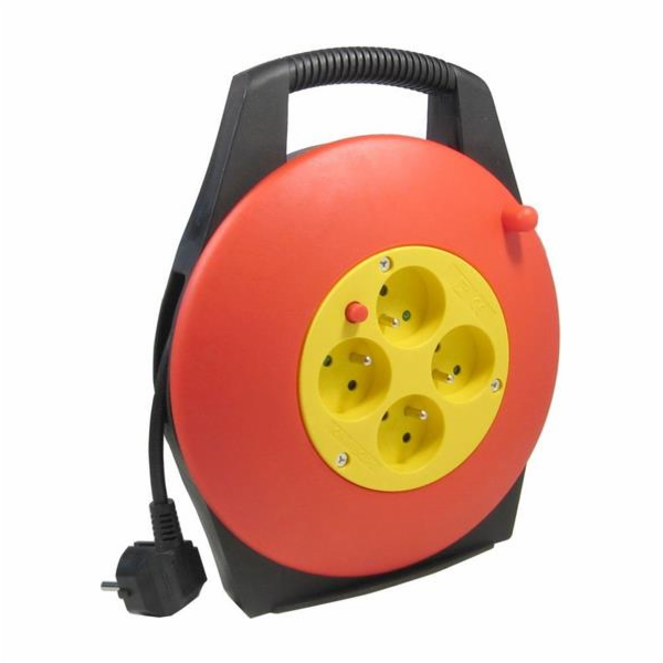 Kabel Conexpro prodlužovací kabel 230V s navijákem, 10m