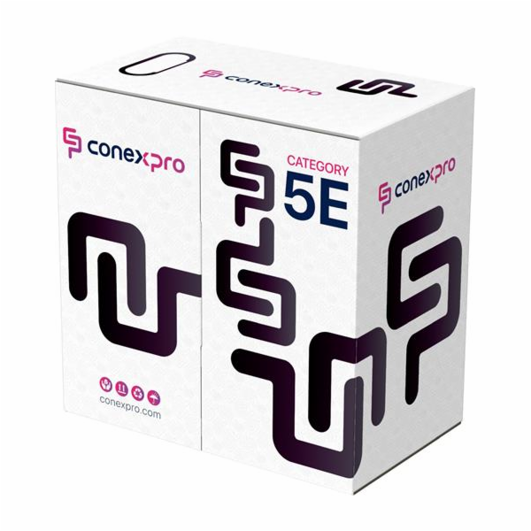 Kabel Conexpro UTP kabel venkovní, CAT5e, PE, 24AWG, 305m...