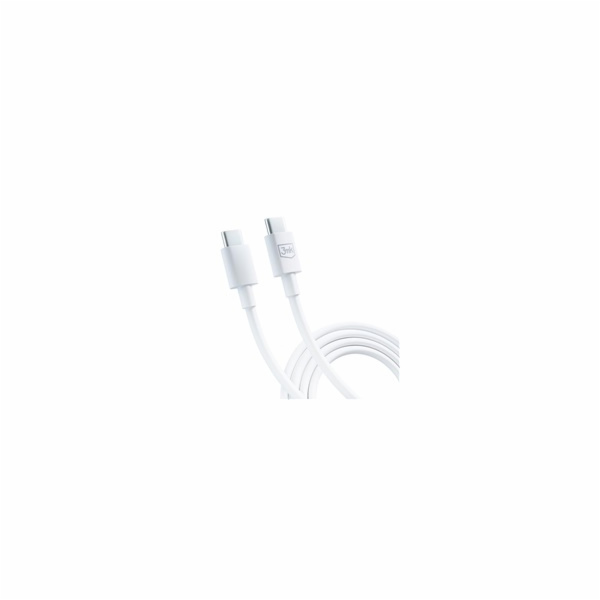 3mk datový kabel - Hyper Cable C to C 100W 1.2m, bílá