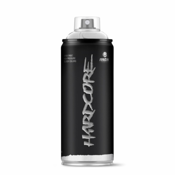 Aerosolová barva Montana Hardcore, stříbrná, 0,4l