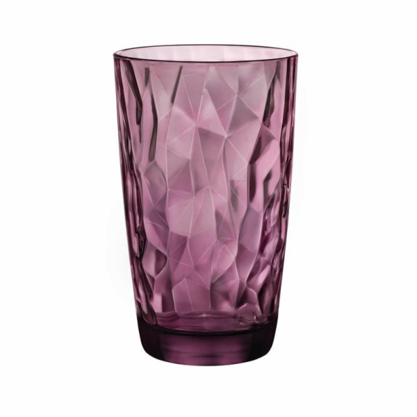BORMIOLI ROCCO DIAMOND COOLER ve skle, 470 ml, fialový