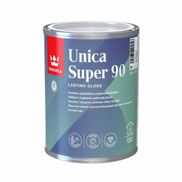 Lak Tikkurila Unica Super 90, lesklý, 0,9l