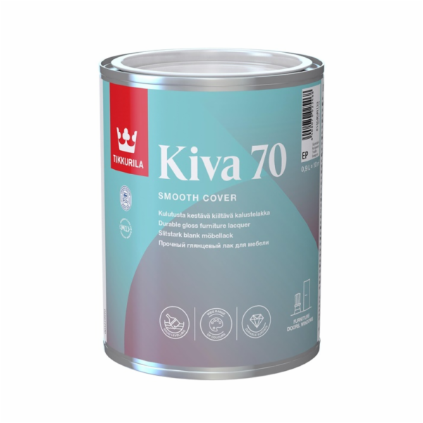 Lak Tikkurila Kiva 70, lesklý, 0,9l