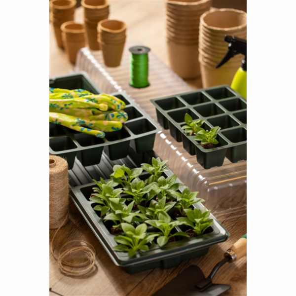 Dámské rukavice potažené nitrilem, velikost M