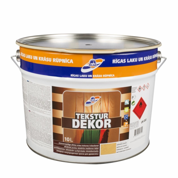IMPREGNANT NA DŘEVO "TEKTURDEKOR" (ŽLUTOHNĚDÁ; 10 l)