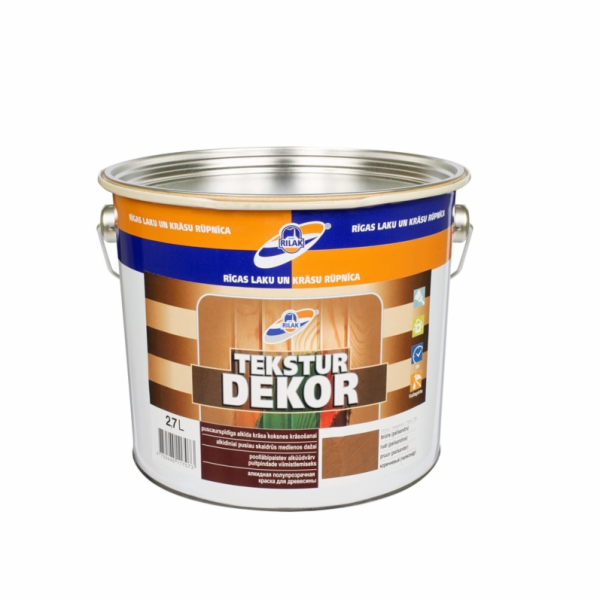 Impregnační prostředek na dřevo Rilak Teksturdekor, hnědý...