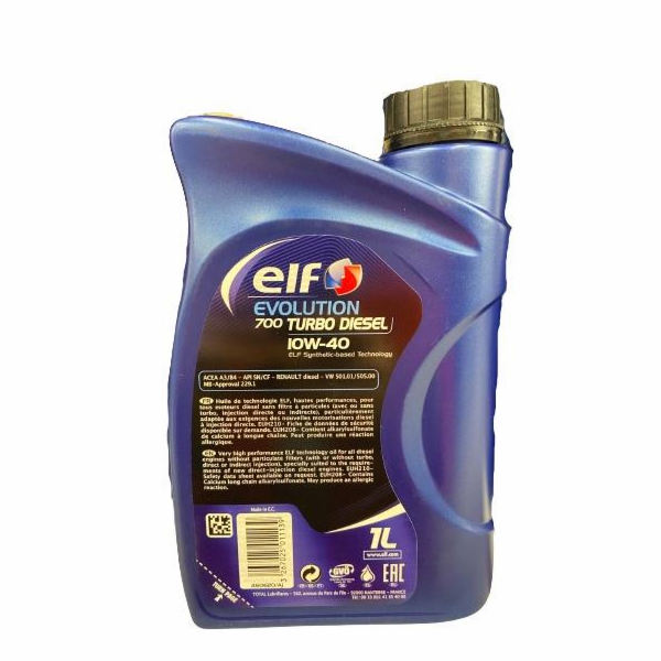 MOTOROVÝ OLEJ "ELF EVOLUTION 700 TD" (10W-40; 1l)