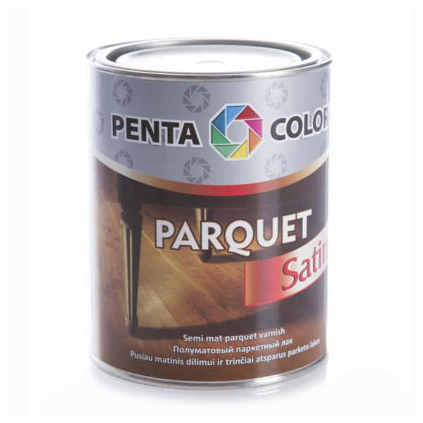 POLOMATNÝ AKRYLOVÝ LAK NA PARKETY "PARKETY" (0,9 l)