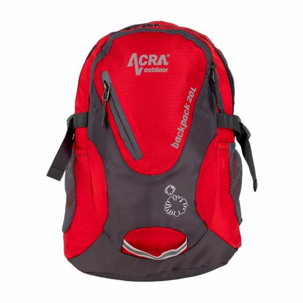 Batoh Acra Backpack 20 L turistický červený