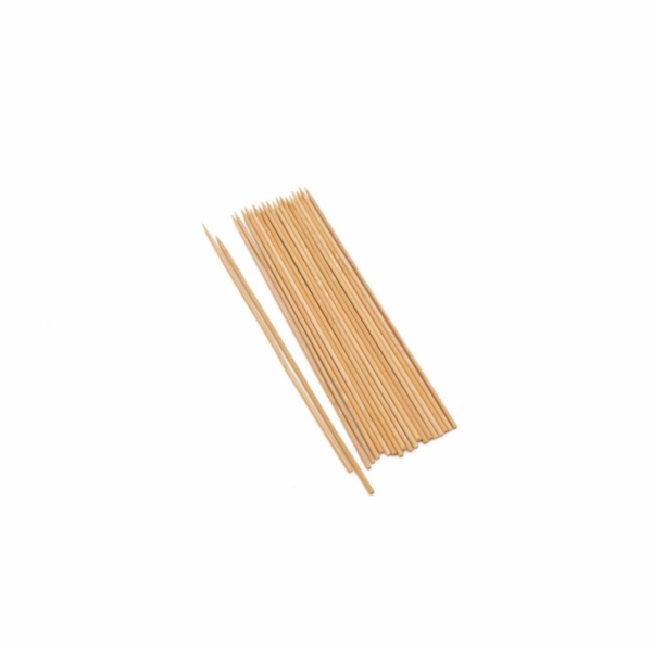 Dřevěné špejle na jídlo 250 mm OKKO, 50 ks.
