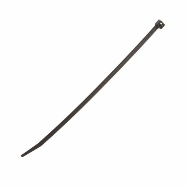 Upevňovací popruh Elematic, 4,5 x 200 mm, černý