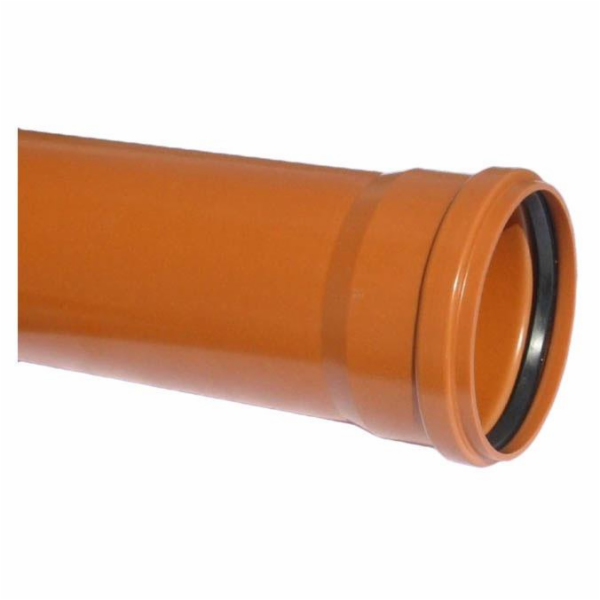 Venkovní kanalizační potrubí Wavin, O 160 mm, SN4, 1m