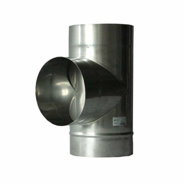 Trubka komínová WADEX 107, D180 mm 90°