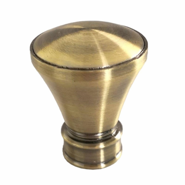 Římsové hroty Torino, staré zlaté sp., D19 2 ks.