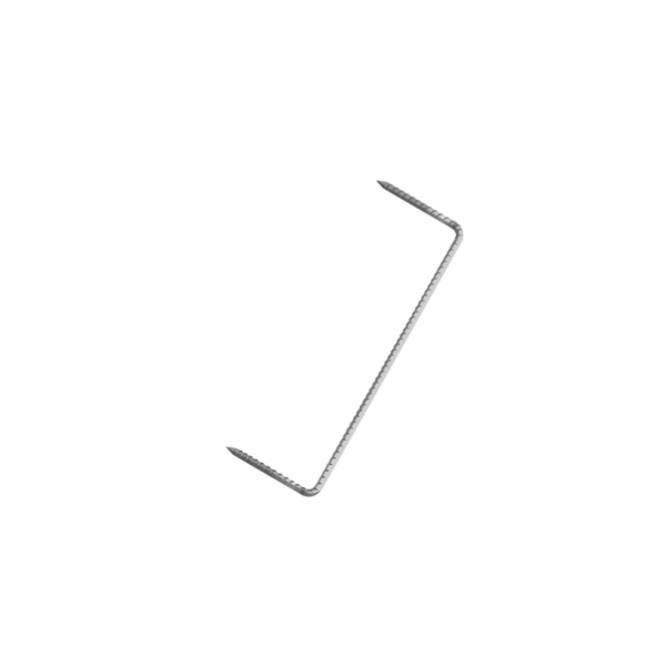 Pozinkovaná konstrukční skoba, 200 x 6,5 mm
