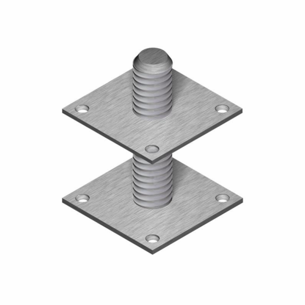 Nastavitelná podpěra sloupu Arras, 100 x 100 x 200 mm