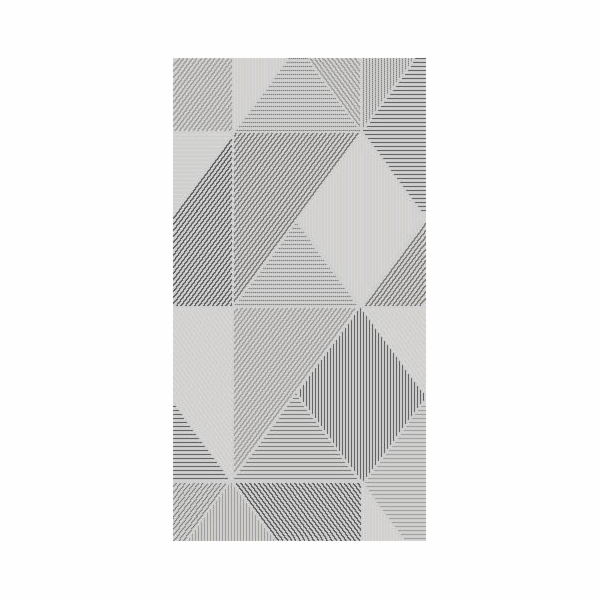 Koberec Domoletti ENJOY A895A-R0714, šedý, 150 cm x 80 cm