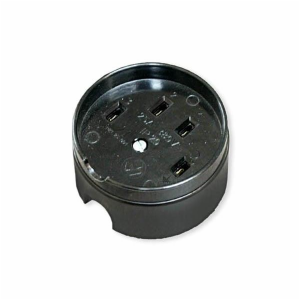 Třífázová zásuvka LIREGUS, černá