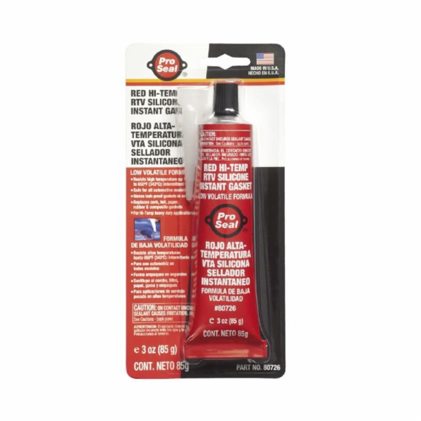 Silikonový tmel Proseal, červený, 85 ml