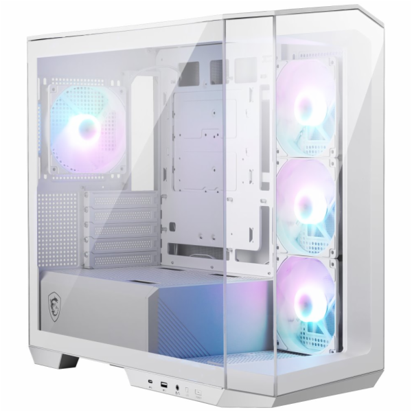 MSI MAG PANO M100R PZ Micro Tower Bílá