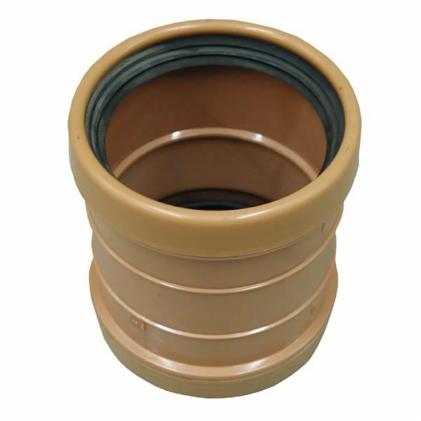 Venkovní kanalizační dvojspojka Wavin, O 110 mm
