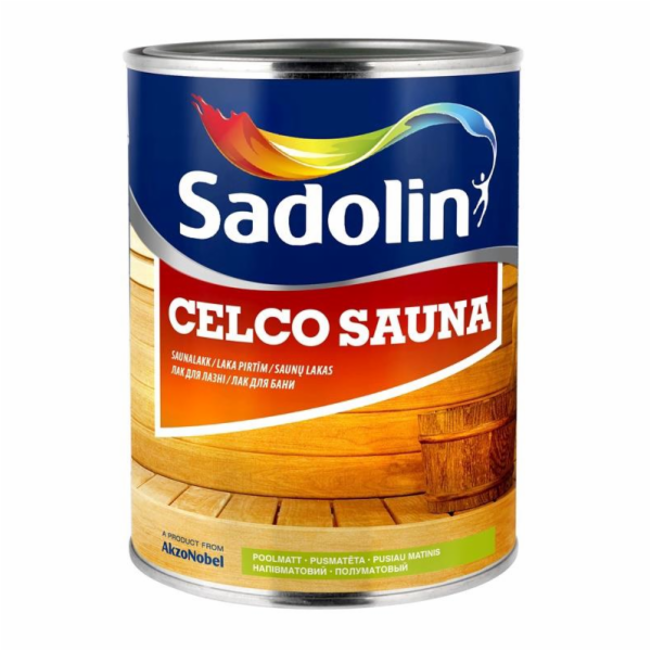 Saunový lak Sadolin Celco Sauna, 1l