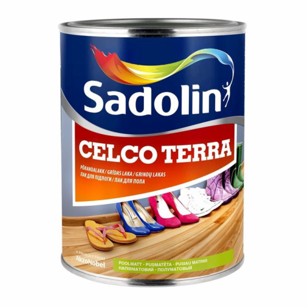 Podlahový lak Sadolin Celco Terra 45, pololesklý, 1l