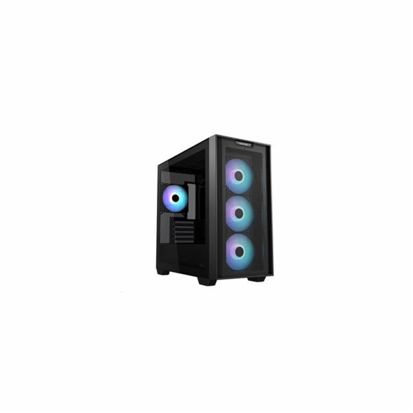 ASUS case A21 PLUS, Mini Tower, průhledná bočnice, 4x 120...