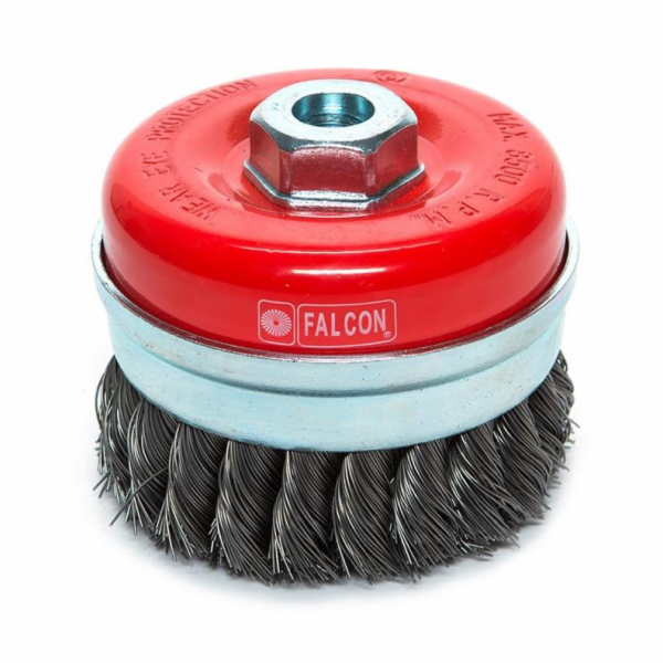 Hrnec na broušení drátu Falcon, 80 mm