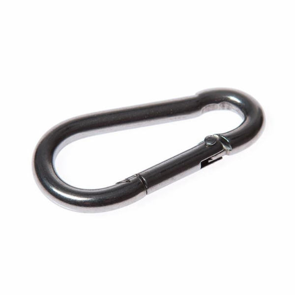 Zapínací karabina Haushalt, AISI304, 1DD, 4 x 40 mm