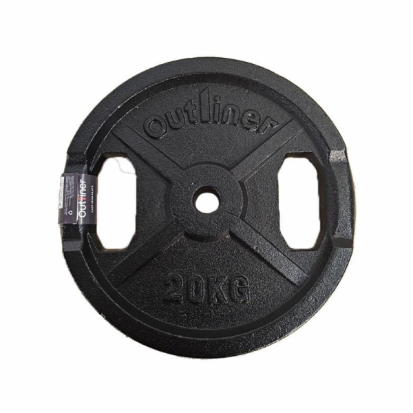DISK LITINA HMOTNOST OUTLINER YLPS36A 20KG 31MM