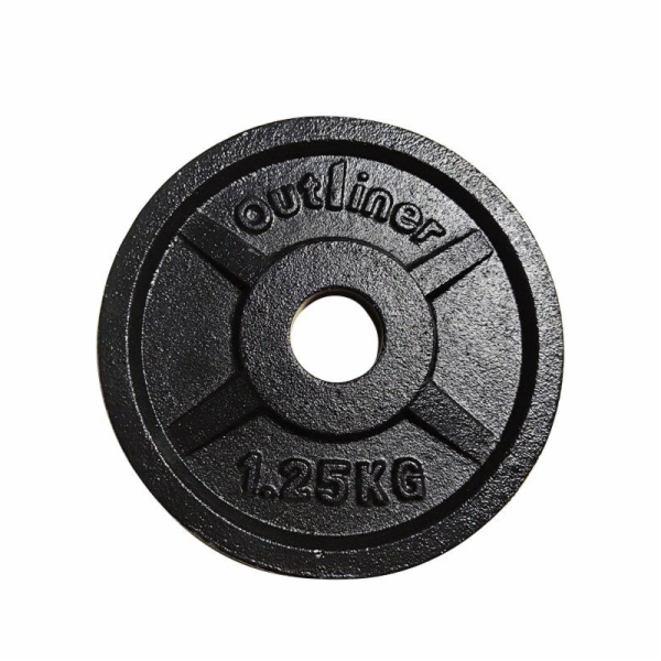 DISK LITINA HMOTNOST OUTLINER YLPS36A 1,25 kg 31 mm