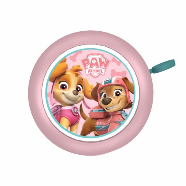 Bell Paw Patrol, plast/kov, růžová
