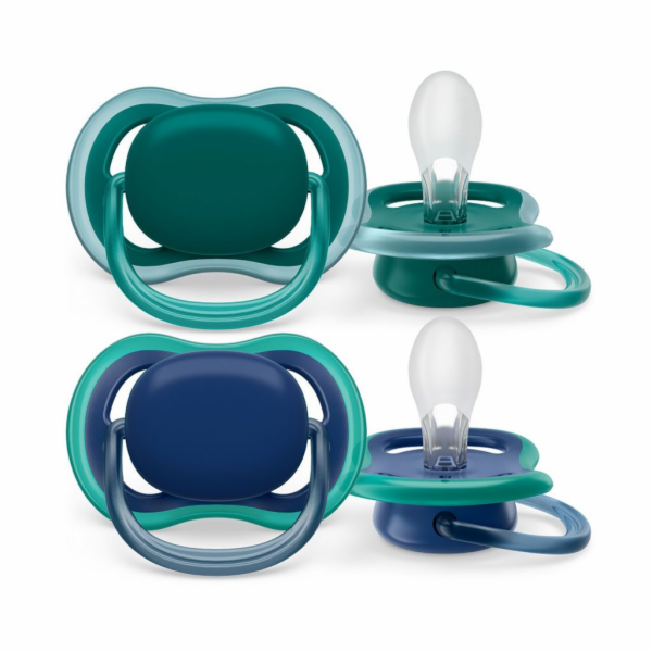 Šidítko Avent Ultra air Neutral 2ks 6- 18 m kluk Vel.6-18 m