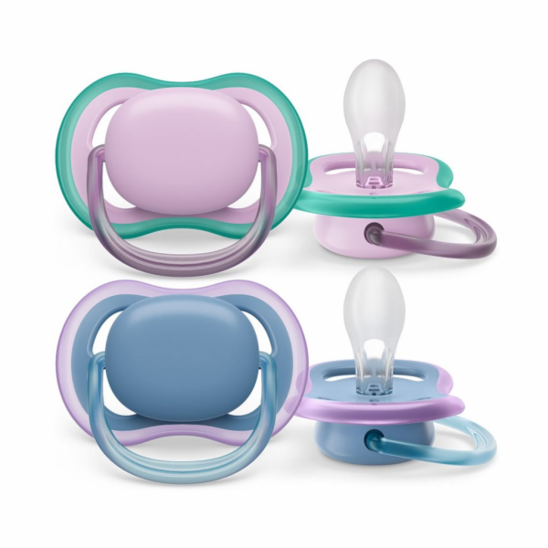 Šidítko Avent Ultra air Neutral 2ks 6- 18 m holčička Vel....