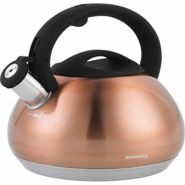 Klausberg rychlovarná konvice s píšťalkou KLAUSBERG 2,7L ...